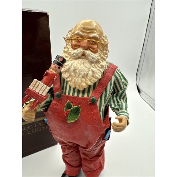 Vtg 1987 Possible Dreams Clothtique Santa Carpenter 713033 Christmas Figurine - Picture 4 of 15